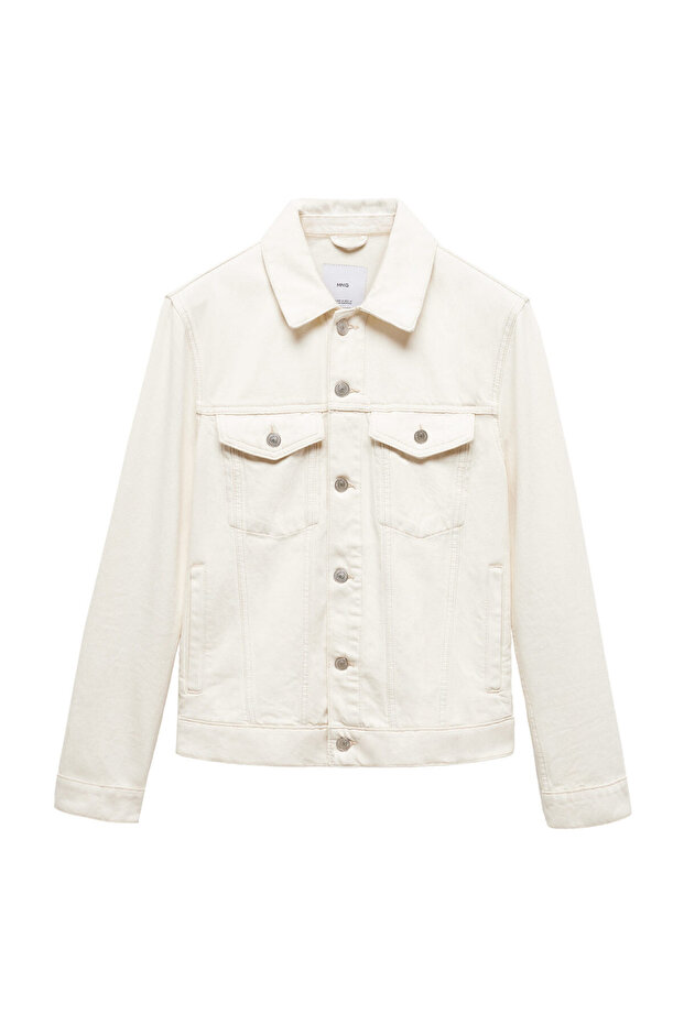 Džínová bunda s kapsami - 8