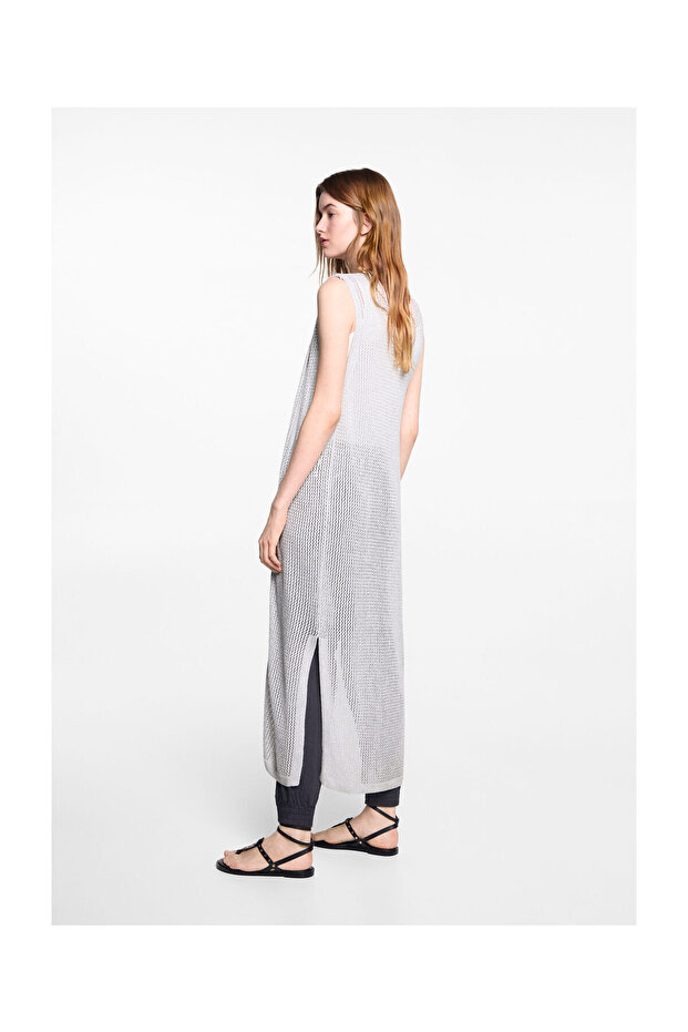 Openwork lurex vest - 6