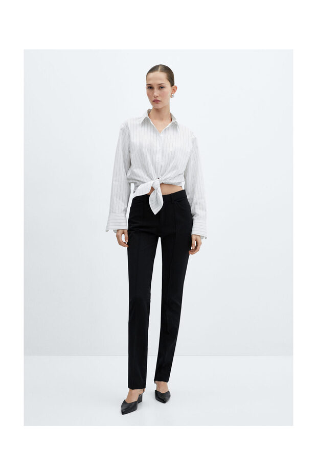 Knotenhemd ohne Knöpfe - 7