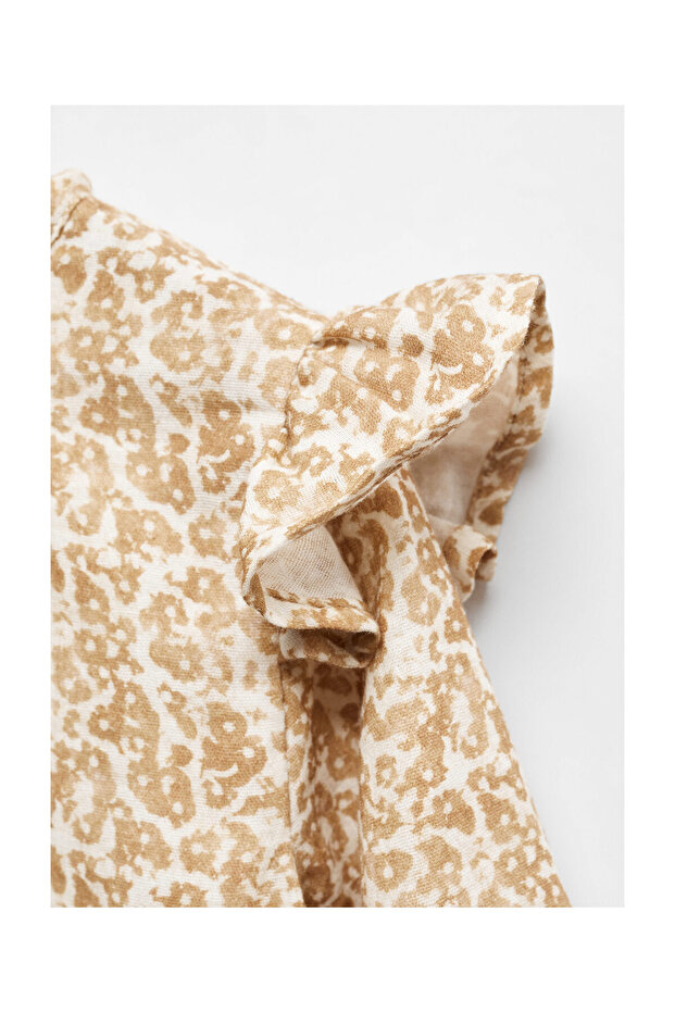 Ruffles printed blouse - 4