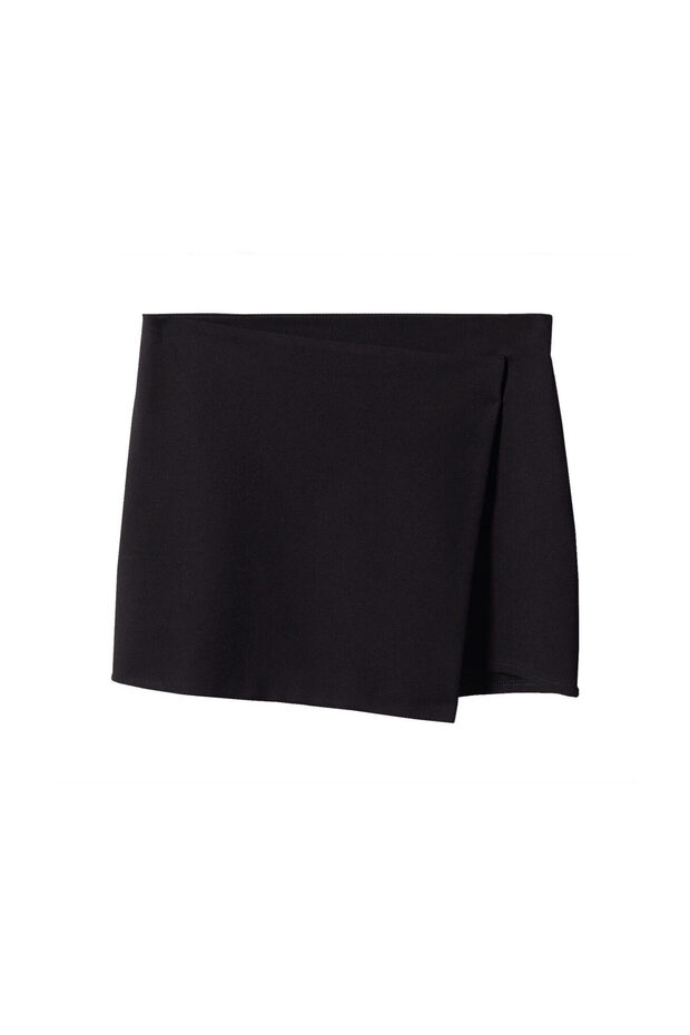 Pletená mini sukně - 2