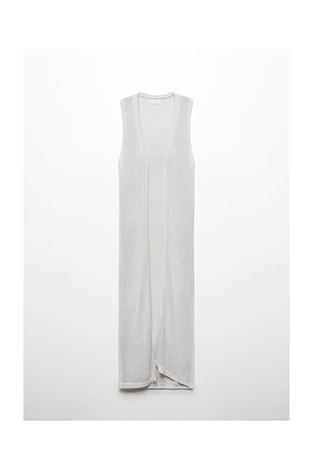 Openwork lurex vest - 1