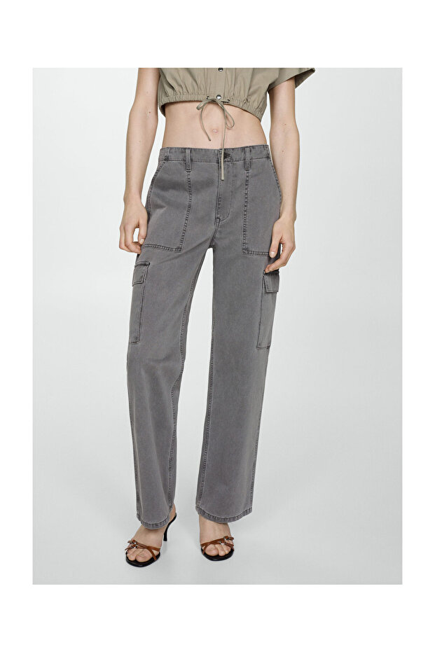 Pocket cargo jeans - 9