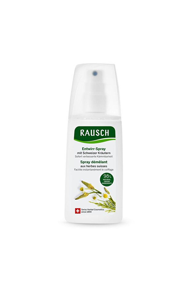 Swiss Herbal Detangling Spray for Long Hair, Kids, Vegan, 100 ml
