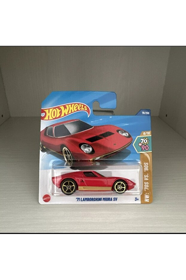 1/64'71 Lamborghini Miura Sv 2025 Series Toy Car Collection Model