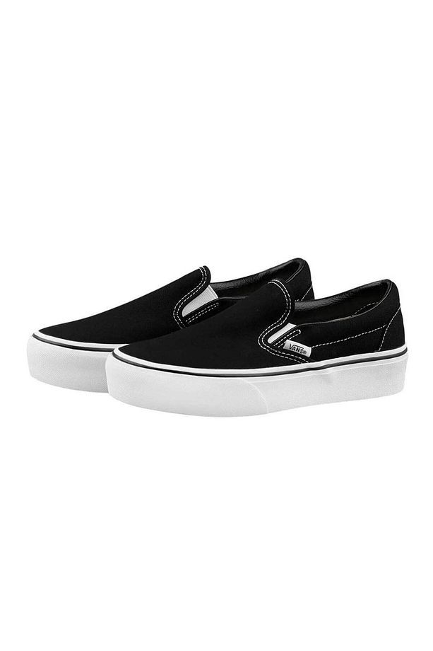 Ua Classic Slip On Platform Siyah Sneaker - 4