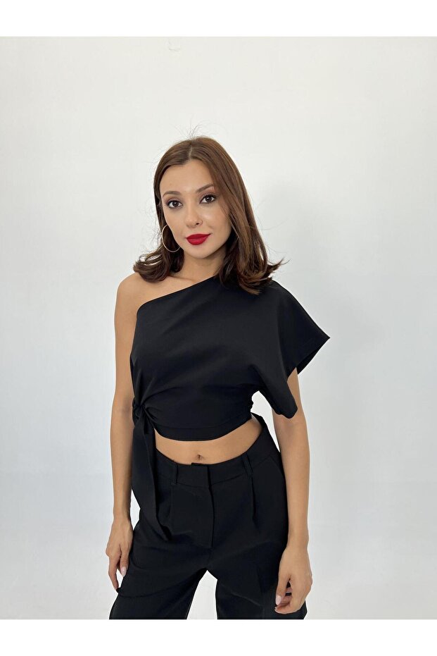 4643 BLUZ-BLACK - 5
