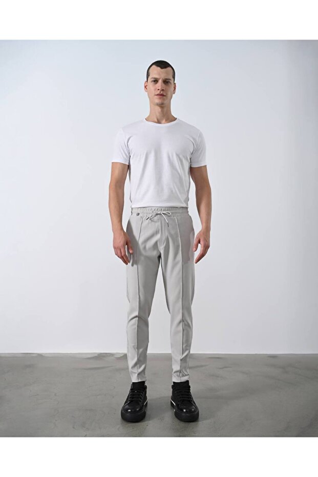Şeritli Jogger - 4