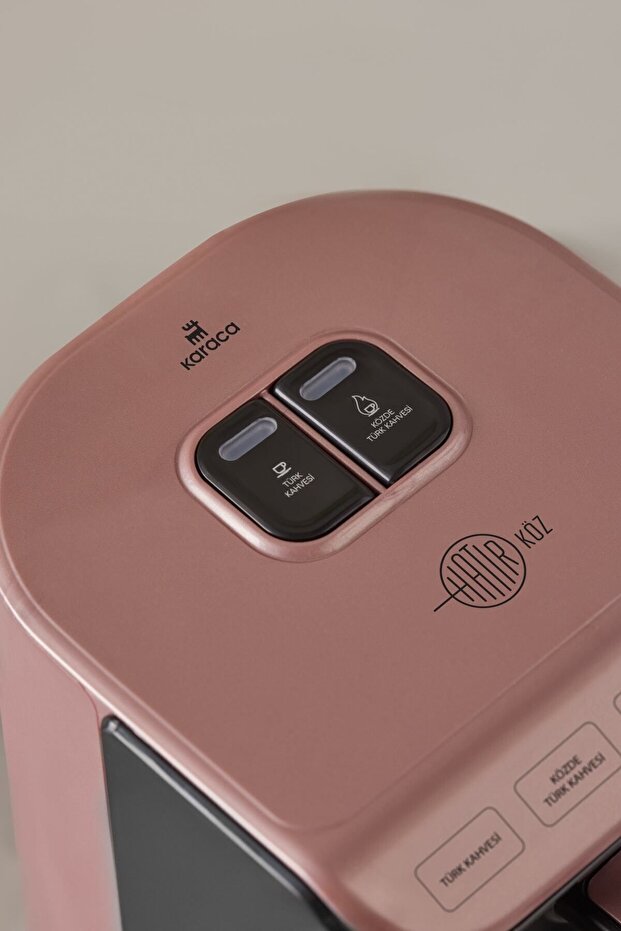 Hatır Közde török kávé és török kávéfőző Rosegold 5 csésze űrtartalom, sok hab - 3