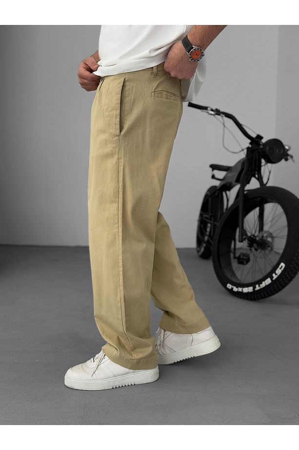 Bej Basic Boyfriend Pantolon KE-1008/1005/1009 - 6