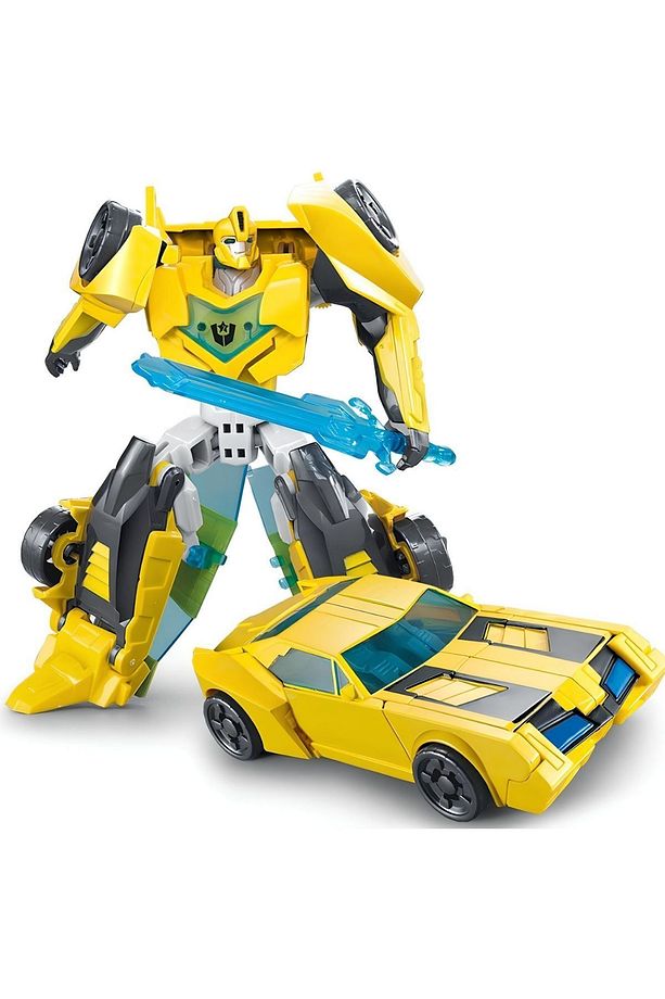 Oyuncak Metal Gövdeli Dönüşebilen Savaşçı Robot - 1