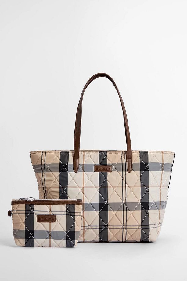Wetherham Tartan Kol Çantası BE32 Safari Tartan - 1