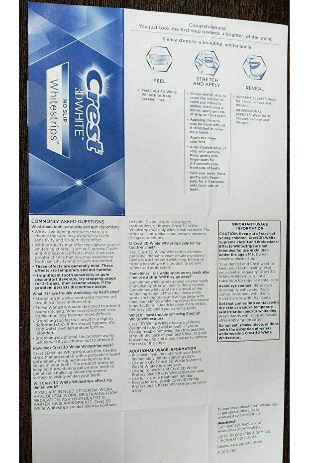 3D Whitestrips 20 Strips - 4