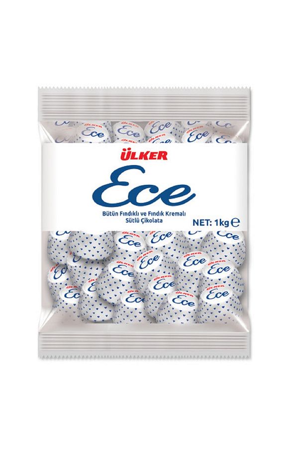 Ece Ikramlık Çıkolata Fındıklı 1kg X6 Adet - 1