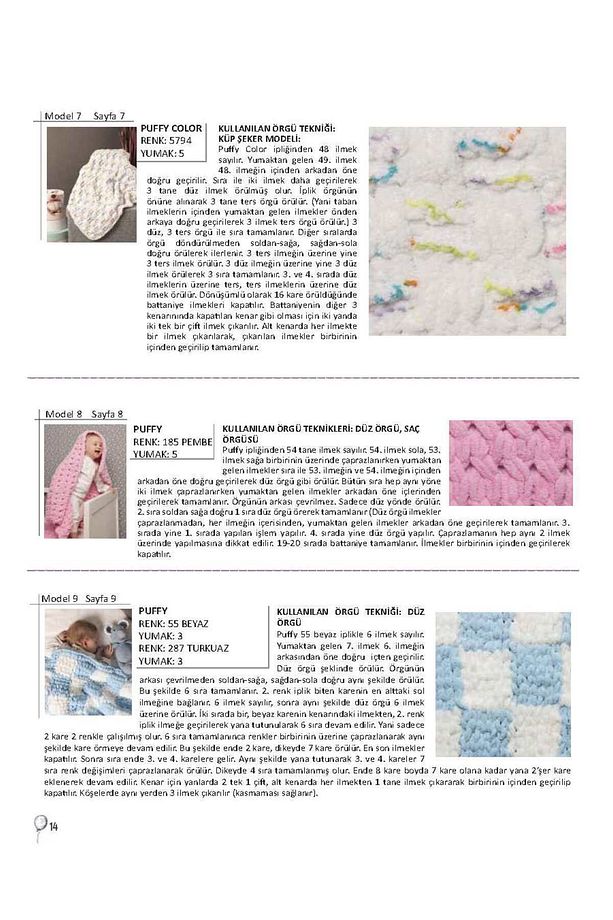 ( 5 Adet ) Puffy 485 El Örgü Ipliği - 485 Soft Yeşil - 100 Gr. 9 Mt. Parmak Örgü Ipi - 5