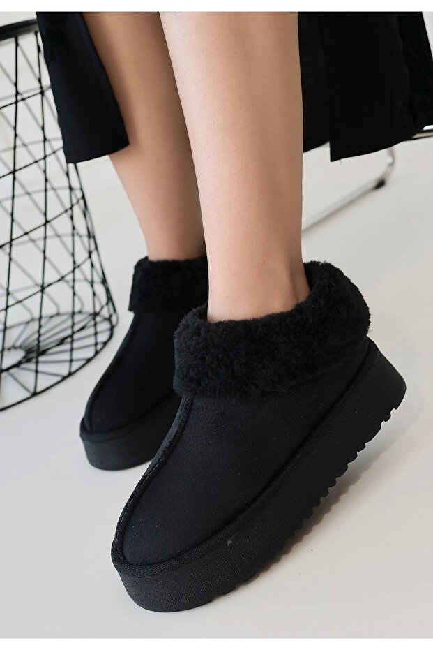 Edali Siyah Süet Bot - 2