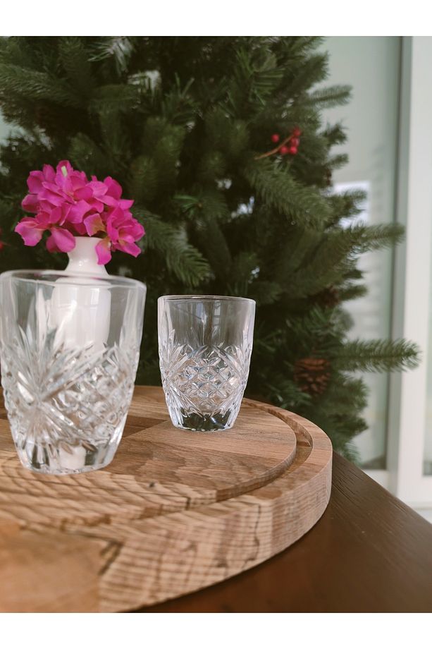 Aron 4'lü Mini Kahve Yanı Bardağı Seti 70 ml Klasik - 7