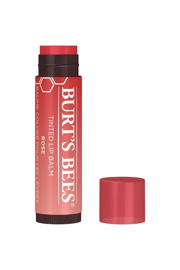 Valentine's Day Lip Tint Balm - Hydrating Shea Butter, Buildable Finish, Petal Rose (2-Pack)