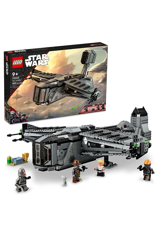 Star Wars The Justifier 75323, Buildable Starship with Cad Bane & Todo 360, Bad Batch Set, Kids Gift