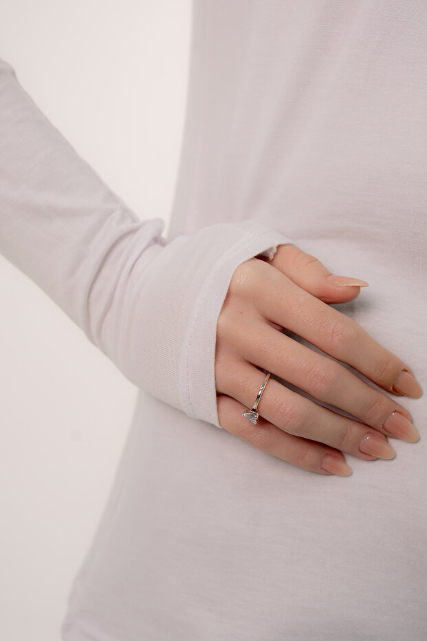 الأكمام الصلاة العملية اللون الأبيض - 8