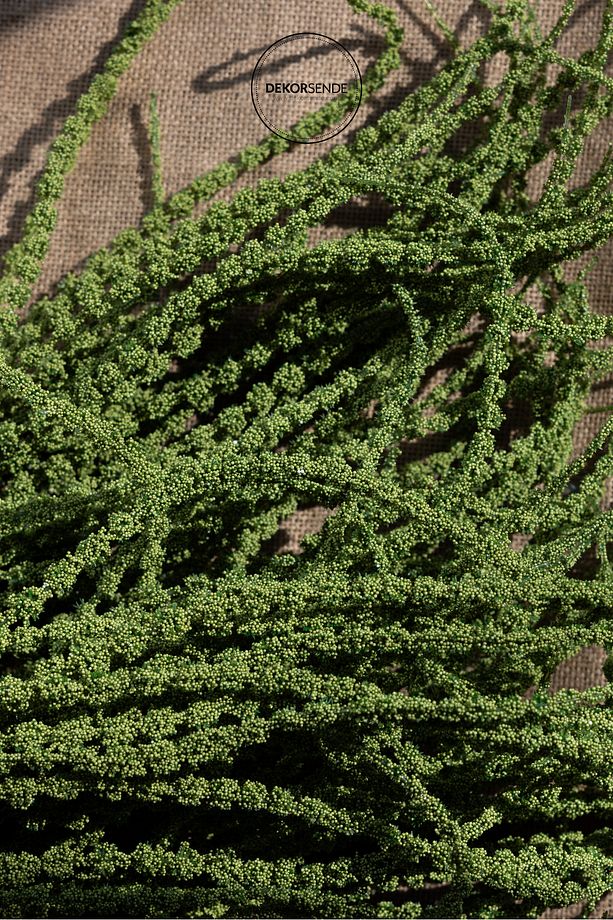 Yapay Amarantus (AMARANTHUS) Demeti Yeşil 85 Cm - 4