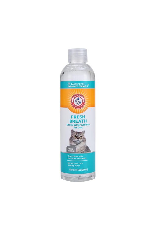 Advanced Care Dental Water Additive for Cats | Odorless, Flavorless Dental Rinse, 8 oz