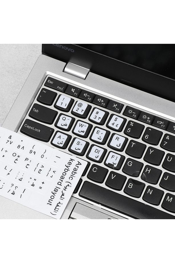 Notebook Klavye Sticker Beyaz (Türkçe) - 4