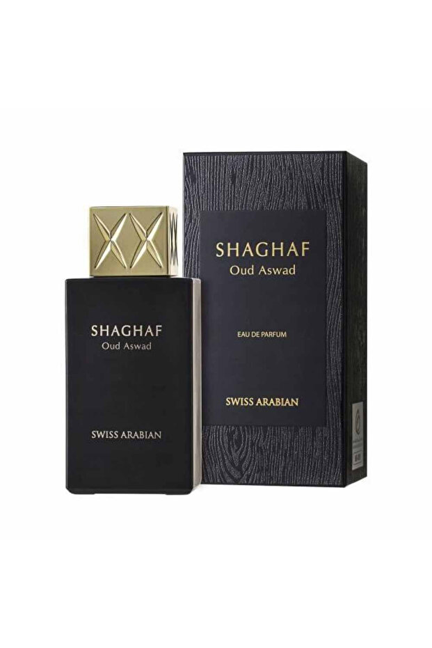 Shaghaf Oud Aswad Unisex Eau De Parfum 75ml