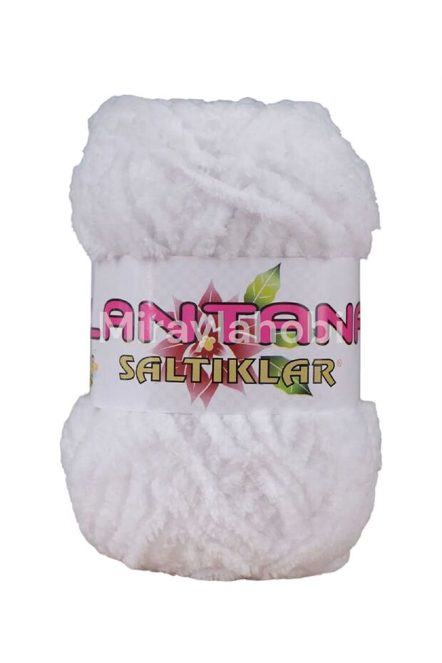 Lantana Plush Rope 53 White 1 Piece 100 Gr 75 Meters