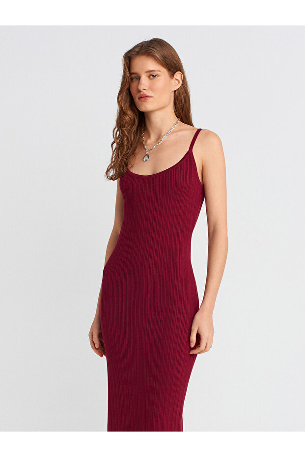 90139 Dilvin Triko Elbise - 3