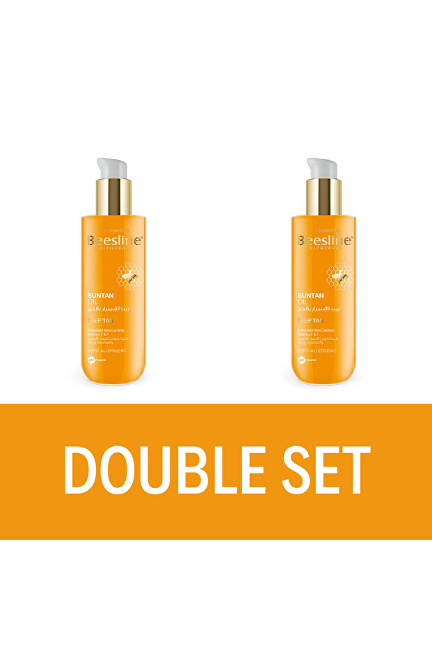 Carrots Suntan Oil Deep Tan 200ML x2