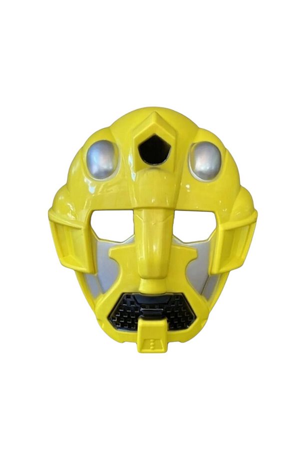 Sarı Robot Maske - Robot Temalı Partiler, Doğum Günü, Kostüm Partileri - 1