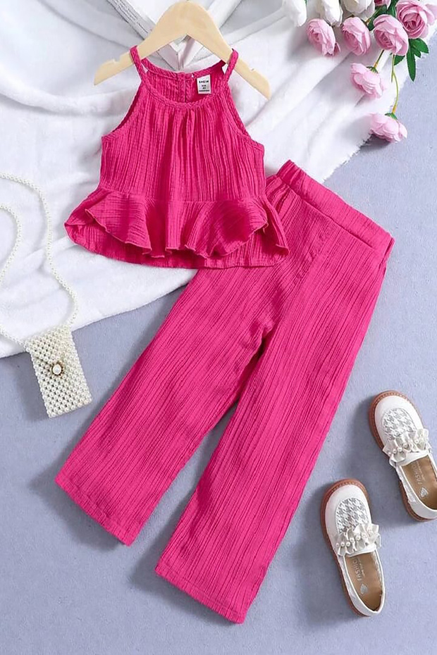 Comfortable and Stylish Girls' Summer Suit