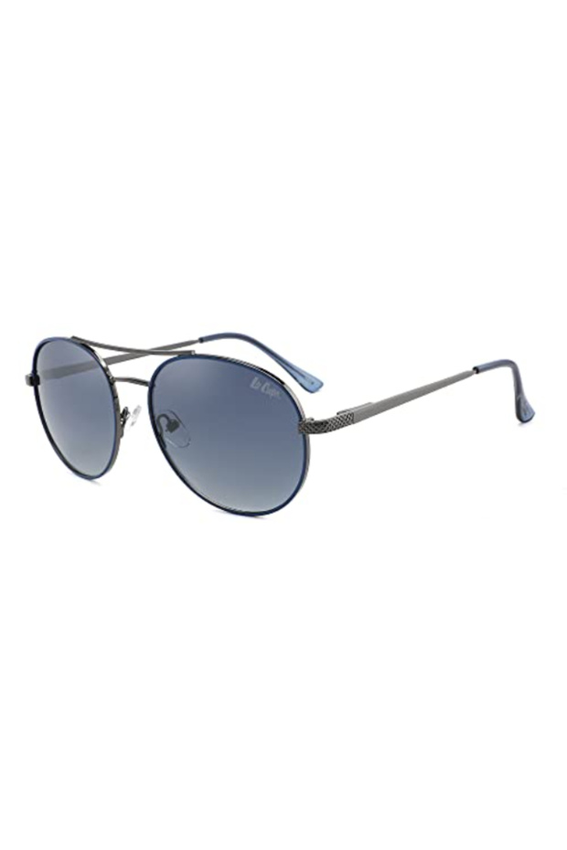 Unisex Polarized Sunglasses Grey Mirror Lens - LC1035C01