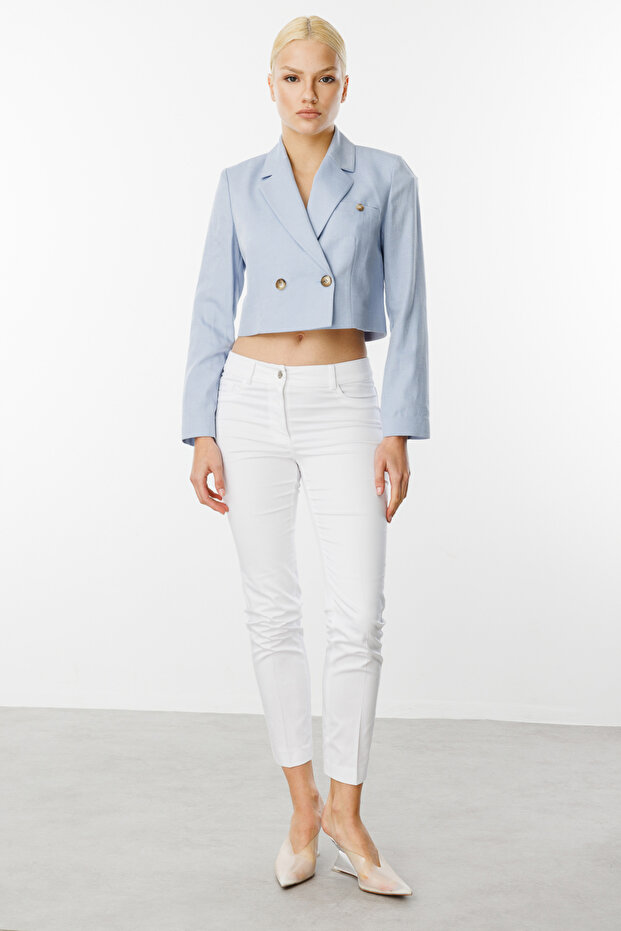 سترة قصيرة بأزرار - 4