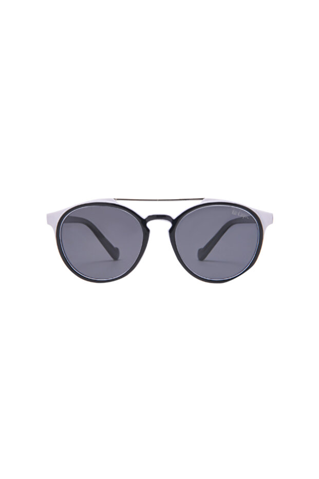 Kids Round Polarised Sunglasses Grey Lens - LCK109C02