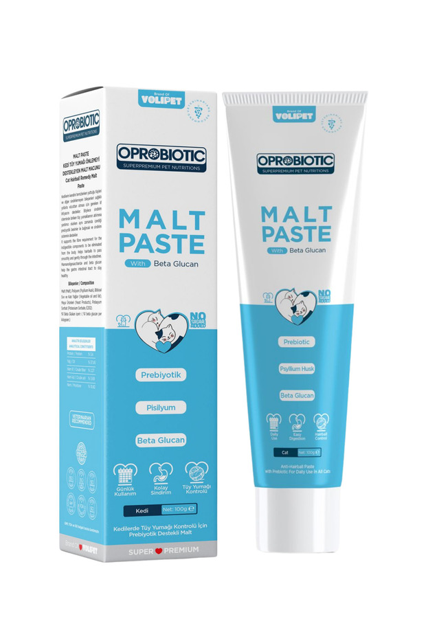 Kediler İçin Süper Premium Malt Macun 100gr (TÜY YUMAĞI ÖNLEYİCİ) - 5