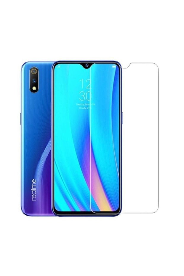 Realme C11 Compatible Screen Protector Maxi Glass Tempered Anti-Scratch Shatter-Resistant Glass