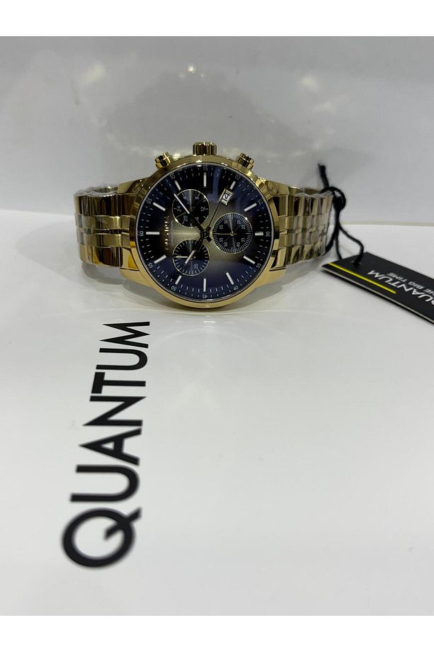 GOLD KAHVE  KADRAN POVERTECH ÖZEL SERİ %100 ÇELİK CHOROGRAPH İ 100 M 45 MM - 5