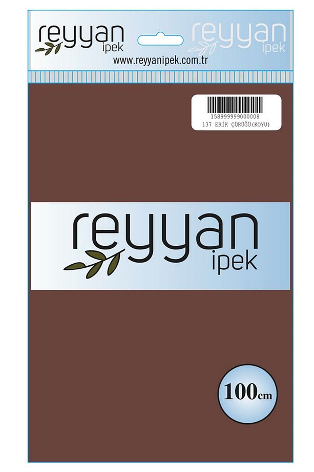 Düz Renk Poşetli Yazma - Renk-137 - Erik Çürüğü - 1