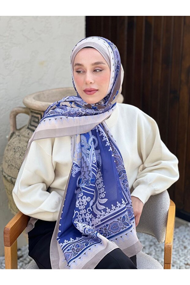 شال لينا بنمط مكناس - 3