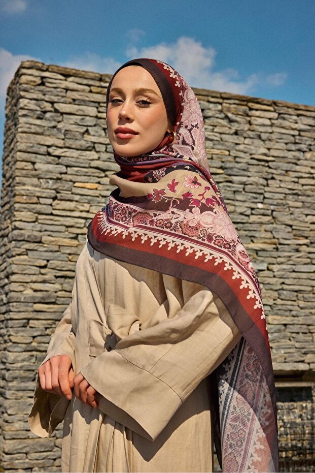 شال لينا بنمط مكناس - 2