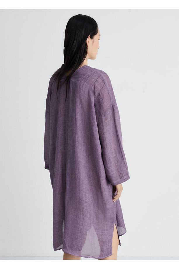 Overdyed Tasarım Ramie Kaftan - 4