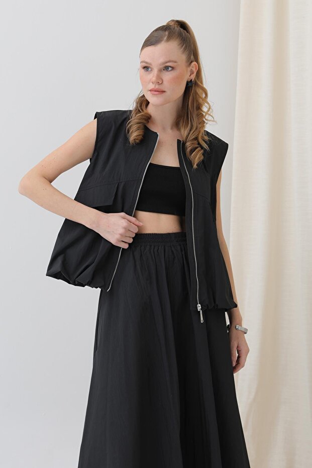 Paraşüt Kumaş Yelek - 1