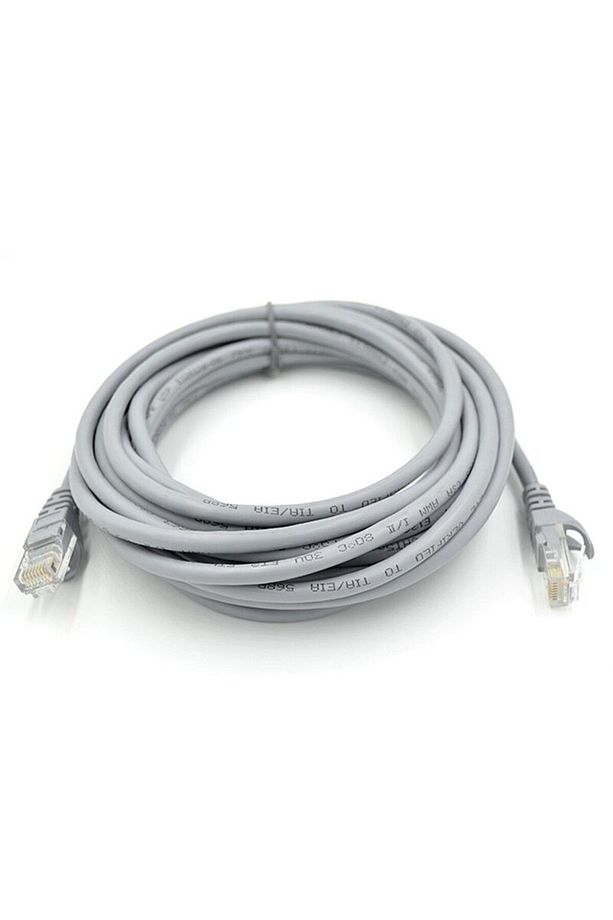 10 Metre Cat6 Ethernet Kablosu - 1000 Mbps Yüksek Hızlı Rj45 Patch Internet Kablosu - 5