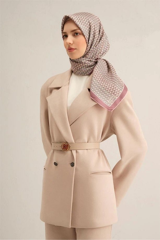 84 Twill Ipek Eşarp 9319d - 2