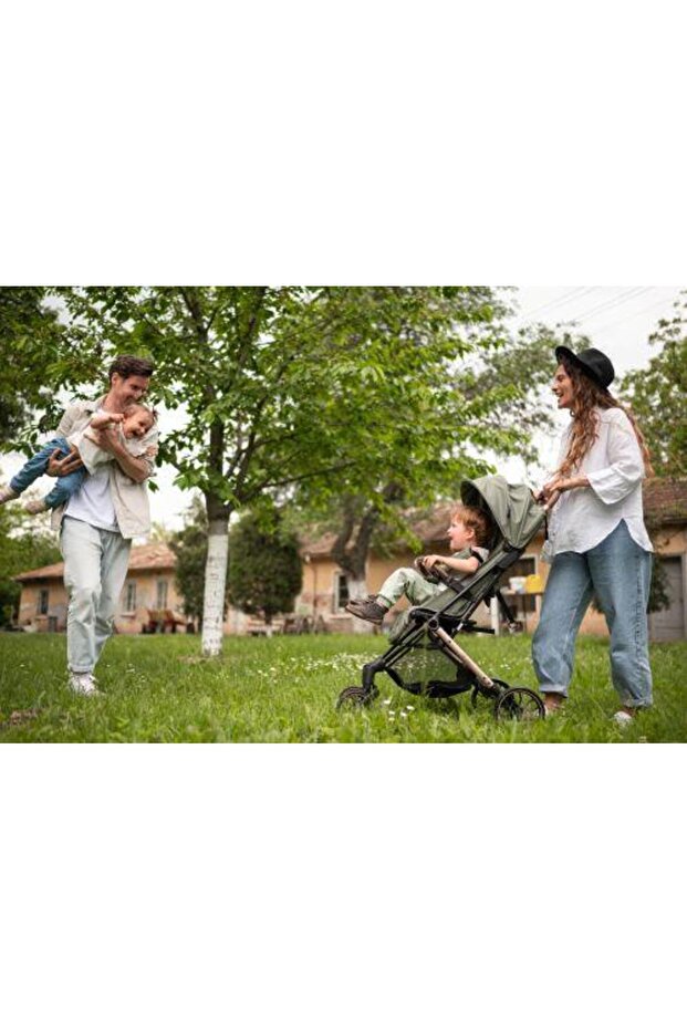 Lorelli Ribera Kabin Boy Bebek Arabası - Green Aspen - 3