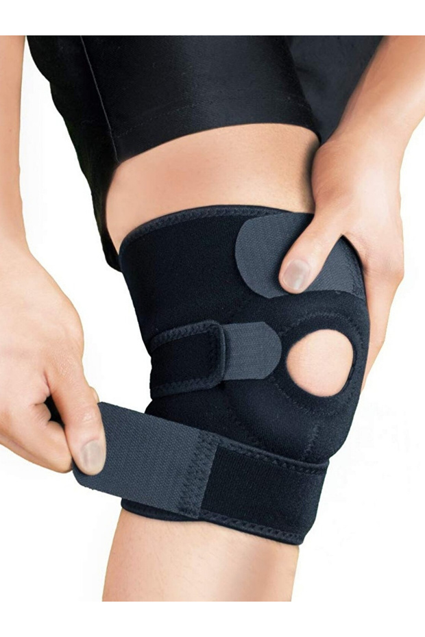 Neoprene Knee Brace with Patella Support Cross Ligament Knee Bandage Knee Wrap Brace Volleyball Meniscus Knee Ligaments
