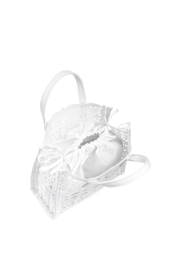 Dantel görünümlü çanta - 3