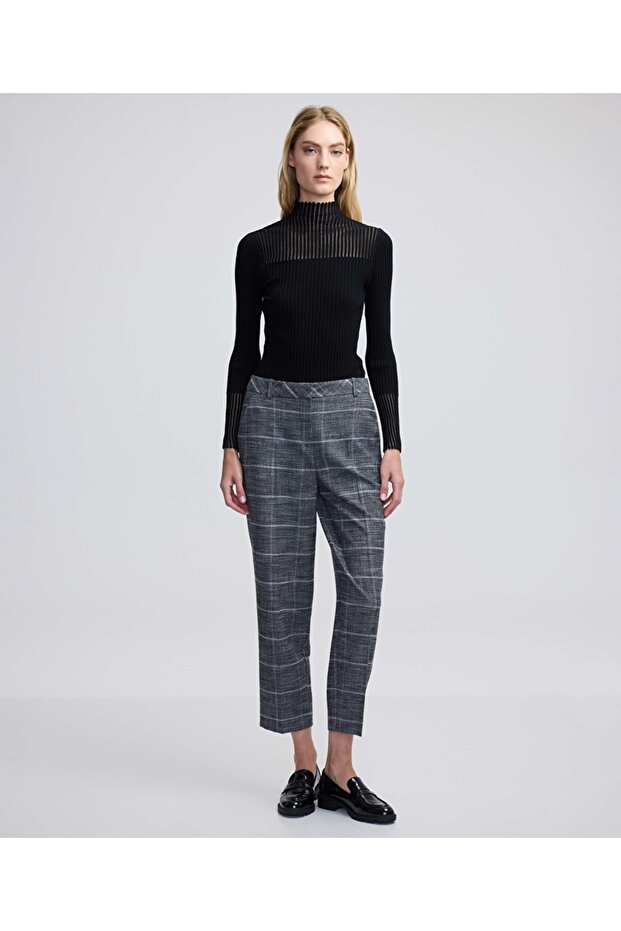 بنطلون بنمط منقوش - 1